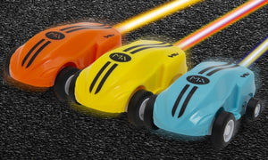 Doodle Mini Car Spinner with Flashing Lights