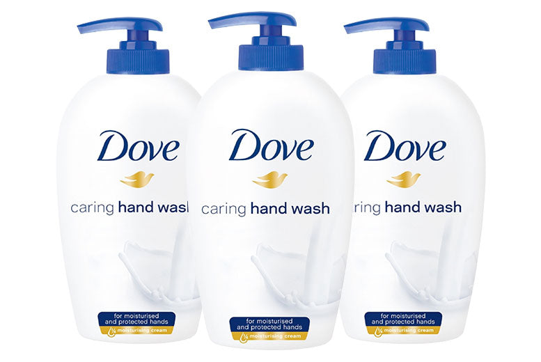 Dove Liquid Hand Wash Beauty Cream, 3 or 6 Pack