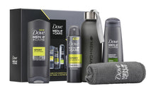 Load image into Gallery viewer, Aquarius AQ200 Fitness Tracker With Dove M+C Gym Essentials Gift Set