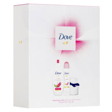 Load image into Gallery viewer, Dove Nourish Beauty Gift Set with Candle