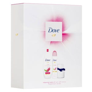 Dove Nourish Beauty Gift Set with Candle
