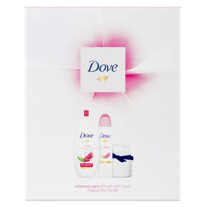 Dove Nourish Beauty Gift Set with Candle