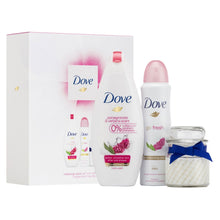 Load image into Gallery viewer, Dove Nourish Beauty Gift Set with Candle