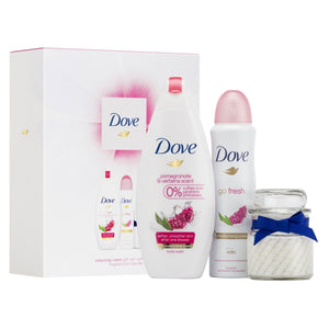 Dove Nourish Beauty Gift Set with Candle