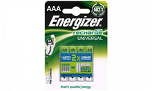 Load image into Gallery viewer, Energizer Rechargable Batteries