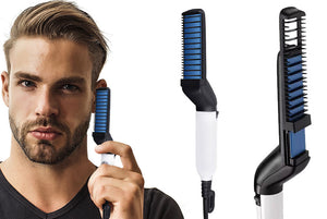 Envie Professional Mens Electric Beard Straightener Comb