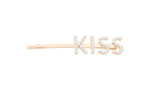 Women's Pearl Words Letters Hairpin