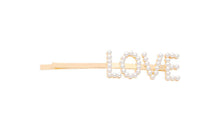 Load image into Gallery viewer, Women&#39;s Pearl Words Letters Hairpin
