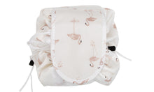 Load image into Gallery viewer, Envie Cosmetic Drawstring Pouch- Flamingo