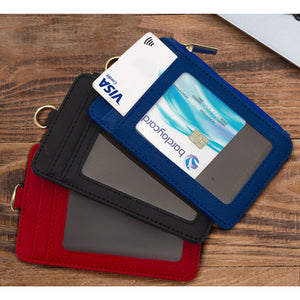 Super Light Card Holder Wallet with a Lanyard