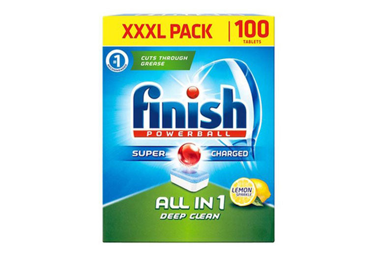Finish Powerball All-in-One Deep Clean Dishwasher Tablets XXXL Packs