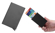 Load image into Gallery viewer, Slide Out Wallet Black