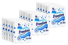 Load image into Gallery viewer, Freedom Toilet Paper 3Ply Pack of 45, 90 Or 135 Rolls