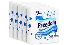 Load image into Gallery viewer, Freedom Toilet Paper 3Ply Pack of 45, 90 Or 135 Rolls