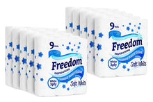 Load image into Gallery viewer, Freedom Toilet Paper 3Ply Pack of 45, 90 Or 135 Rolls