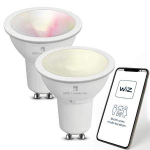 WiZ LED GU10 Smart Bulb WiFi Warm White & Dimmable:
