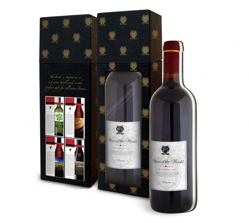 Gift House International Wines of the World 3D Lifestyle Book
