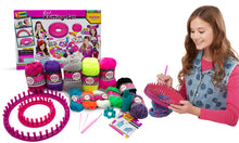 Load image into Gallery viewer, Girls 6 In 1 Knitting Set With Loom And Accessories