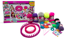 Load image into Gallery viewer, Girls 6 In 1 Knitting Set With Loom And Accessories