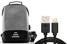 Load image into Gallery viewer, Anti Theft Backpack Small + Data Cable + Powerbank