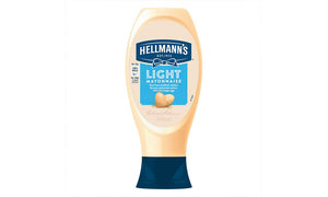 Hellmann's Light Squeezy Mayonnaise, Pack of 8,  430ml