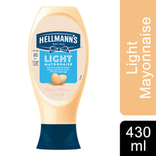 Load image into Gallery viewer, Hellmann&#39;s Light Squeezy Mayonnaise, Pack of 8,  430ml