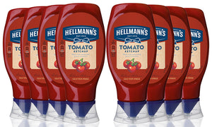 Hellmann's Tomato Ketchup, Pack of 8,  430ml