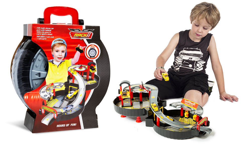 High Speed Road Racing Track Set In Carry Box Avant Garde Brands