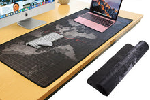 Load image into Gallery viewer, Aquarius Anti Slip Durable Extended World Map Mouse pad