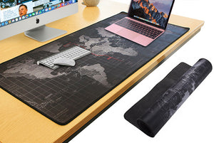 Aquarius Anti Slip Durable Extended World Map Mouse pad