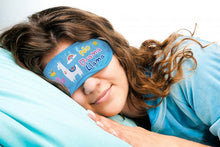 Load image into Gallery viewer, Llama Love Sleeping Eye Mask with 3 Assorted Designs