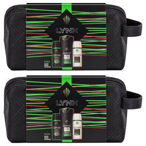 Lynx Africa Washbag Gift Set