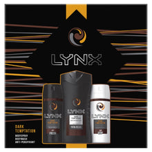 Load image into Gallery viewer, Lynx Dark Temptation Trio Gift Set