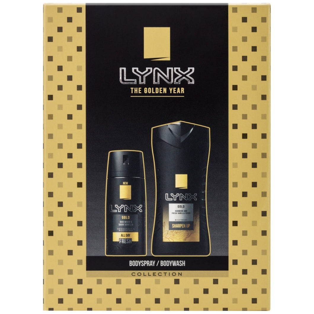 Lynx Gold Duo Gift Set