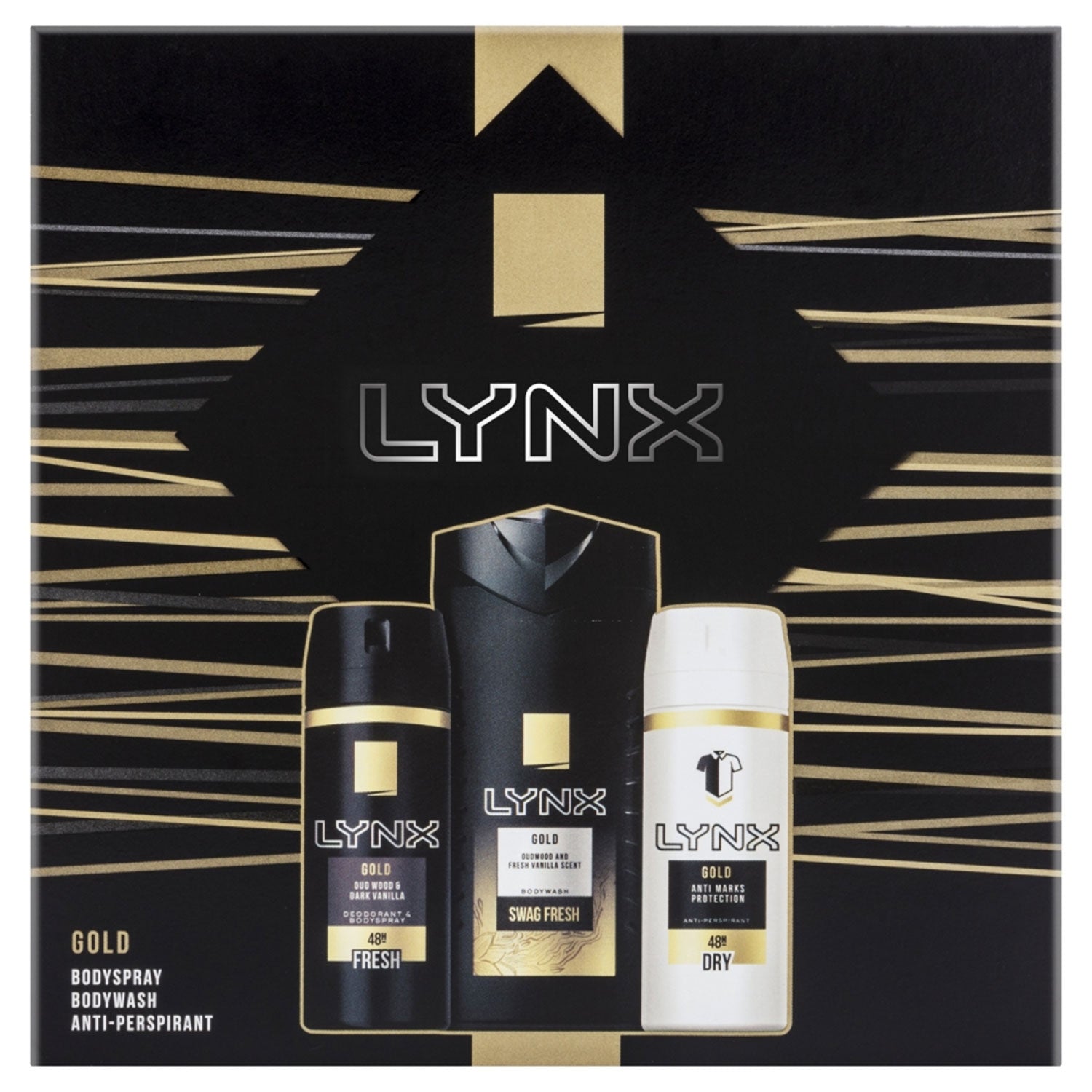 Linx Box Set Lynx Gold Trio Gift Set – Avant Garde Brands