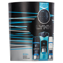 Load image into Gallery viewer, Lynx Ice Chill Trio &amp;Shower Spkr GiftSet