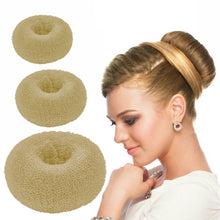 Load image into Gallery viewer, Hair Doughnut Bun Ring - Honey