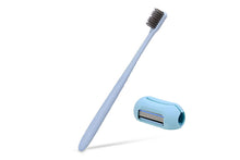 Load image into Gallery viewer, Envie Wheat Straw Toothbrush + Envie 2 in 1 Portable Finger Shaver and Toothbrush Cover