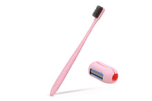 Load image into Gallery viewer, Envie Wheat Straw Toothbrush + Envie 2 in 1 Portable Finger Shaver and Toothbrush Cover
