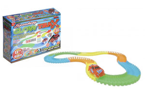Magic Glow Race Track With Light Up Racing Car