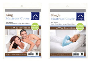 Waterproof Mattress Covers - Single and King