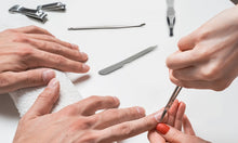 Load image into Gallery viewer, PMS 6Pc Mr. Stainless Steel Mens Manicure Kit