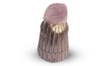 Load image into Gallery viewer, Metallic Style Bobble Hats Assorted