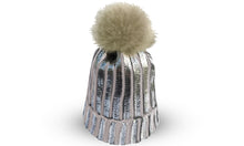 Load image into Gallery viewer, Metallic Style Bobble Hats Assorted