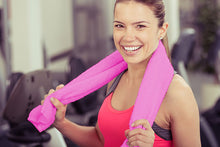 Load image into Gallery viewer, Large Microfibre Towel with zip carry bag