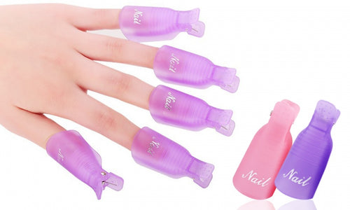 10 Pieces Nail Soak Off Clip Gel Remover Tool
