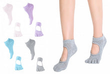 Load image into Gallery viewer, Flo Fashion 5 Toe Yoga Sport Socks