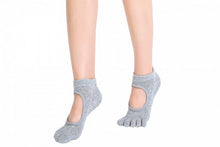 Load image into Gallery viewer, Flo Fashion 5 Toe Yoga Sport Socks