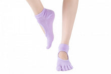 Load image into Gallery viewer, Flo Fashion 5 Toe Yoga Sport Socks