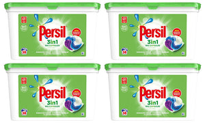 Persil 3in1 Washing Capsules, Bio/Non-Bio, 2 or 4 Pack of 38 Wash